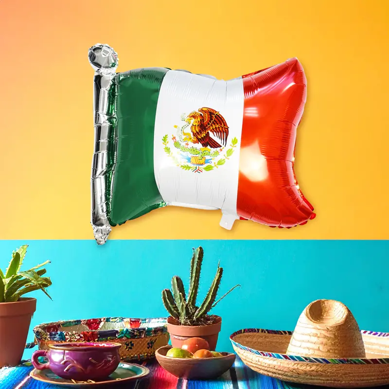 Bandera, Globo Metálico 2