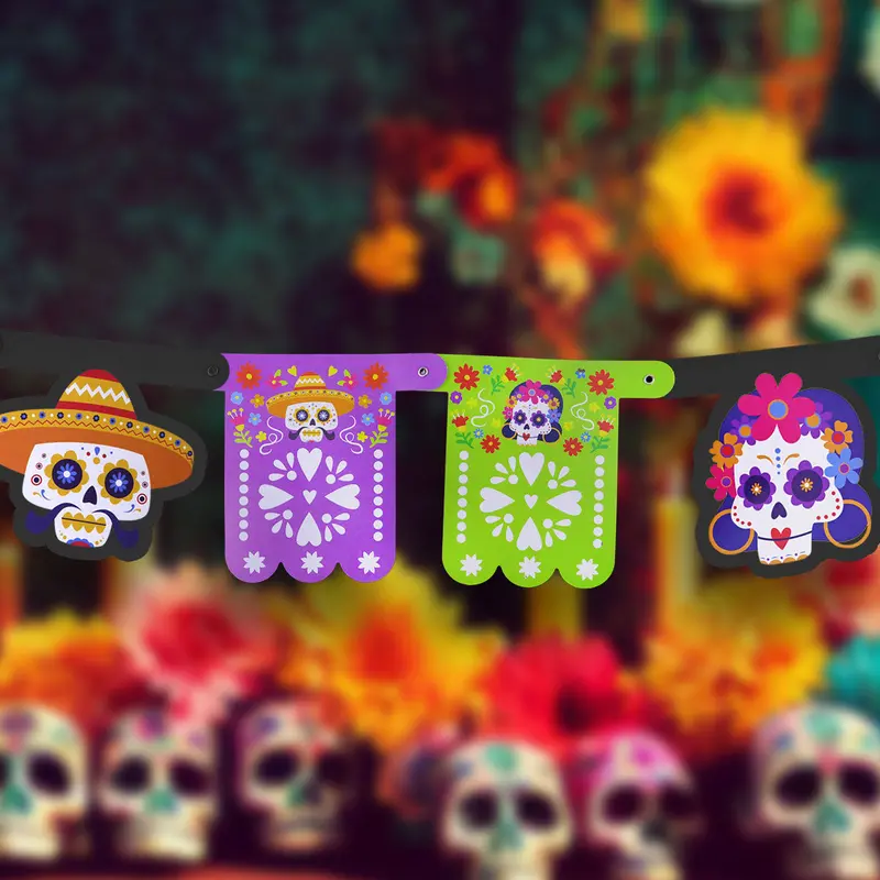 Banderola De Día De Muertos 1