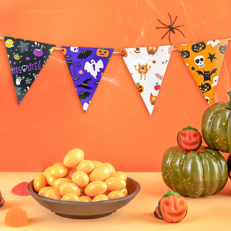Banderola Festiva De Halloween Para Decoración 1