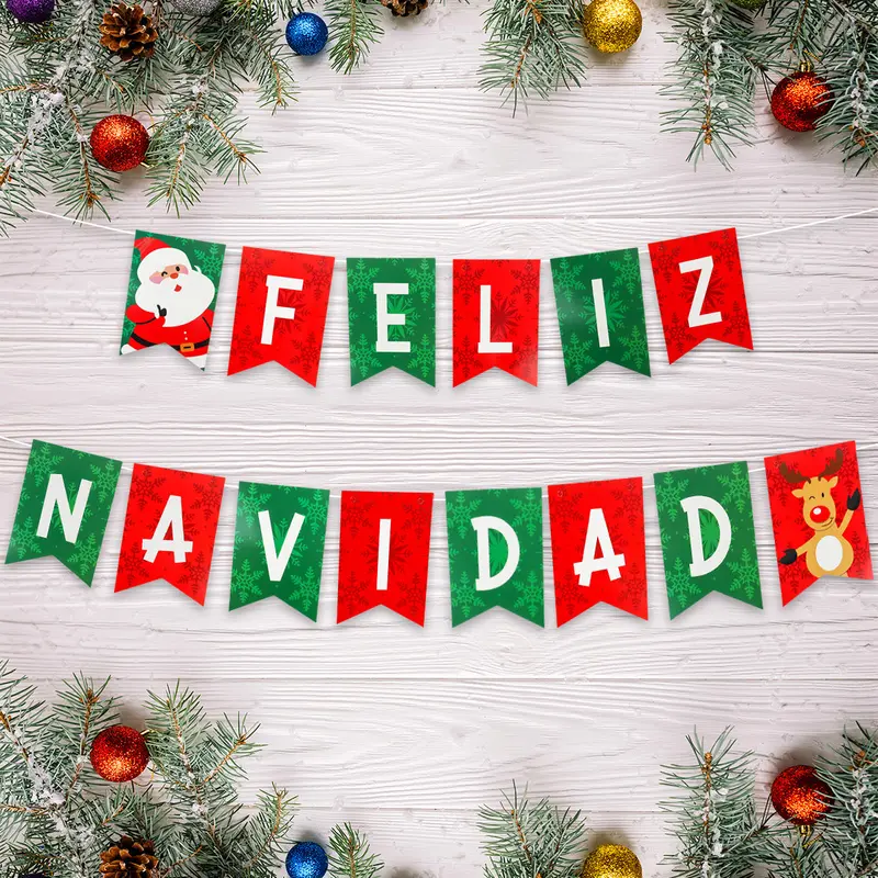 Banner, Diseño Navideño, Feliz Navidad 1