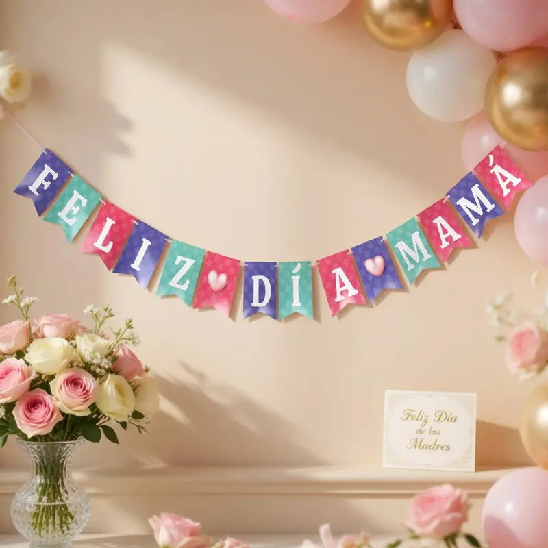 Banner "Feliz Día Mamá" 1