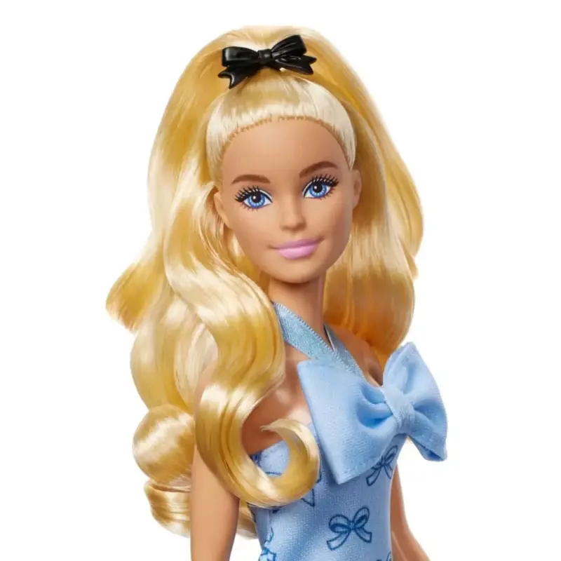 Barbie Fashionistas Doll 237 With Blue Bows Dress 2