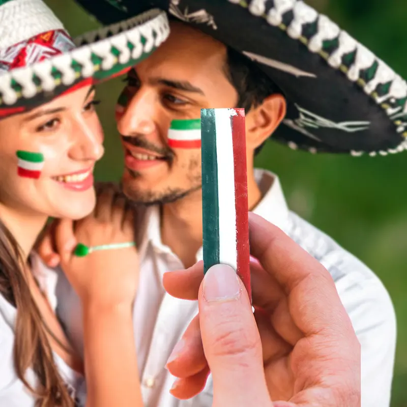 Barra De Maquillaje Tricolor, 2 Pzas 1