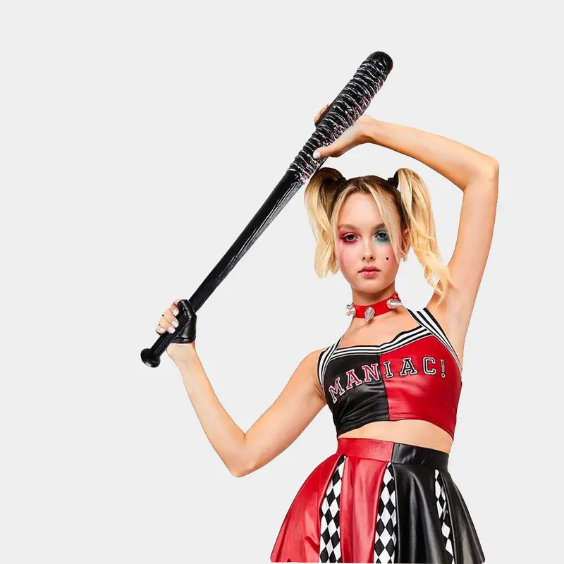 Bat De Baseball, Disfraz, Color Negro 1