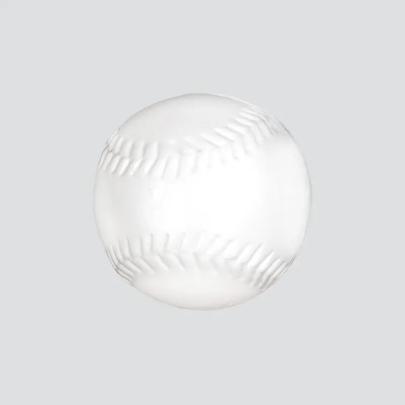 Bate De Béisbol Con Pelota De Juguete, Color Naranja 2