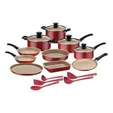 Bateria Tramontina Mod. 20297848 Coimbra 15 Pzas Rojo 1