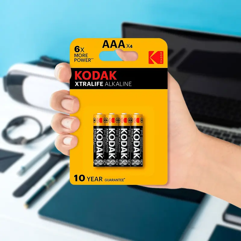 Baterías Aaa Kodak Xtralife Alkaline, 4 Piezas 2