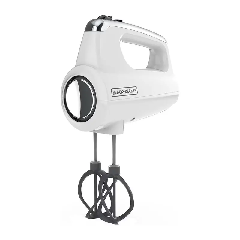 Batidora De Mano Black+Decker Helix 5 Velocidades Blanca Mx600w-La 1