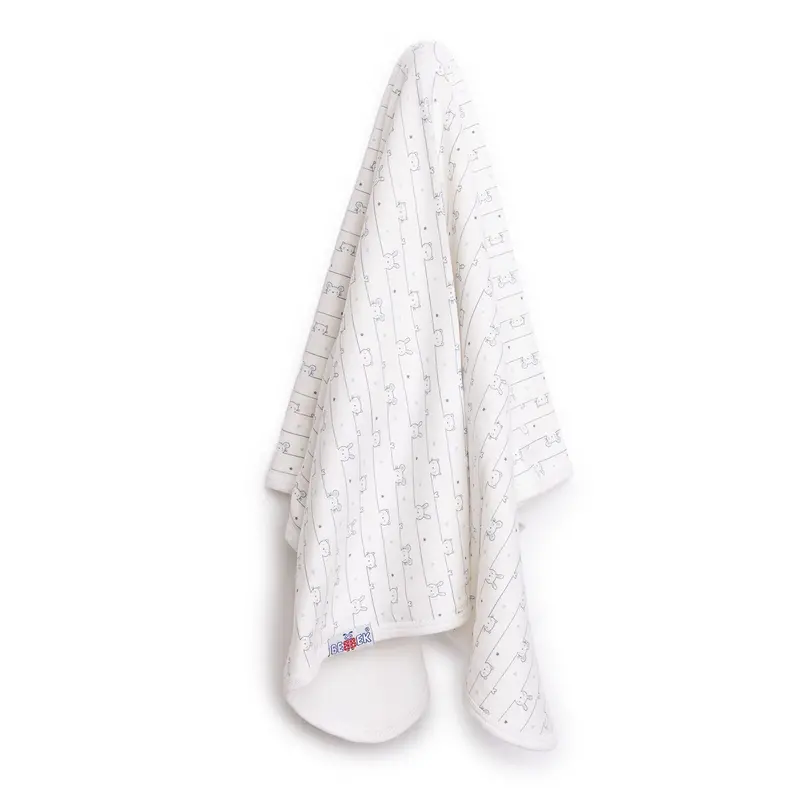 Bebbek Unisex Blanket - Ecru 1