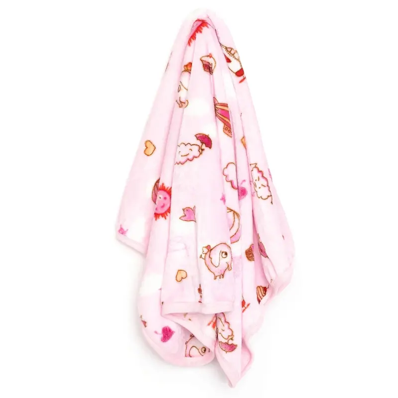 Bebecix Unisex Blanket - Pink 1