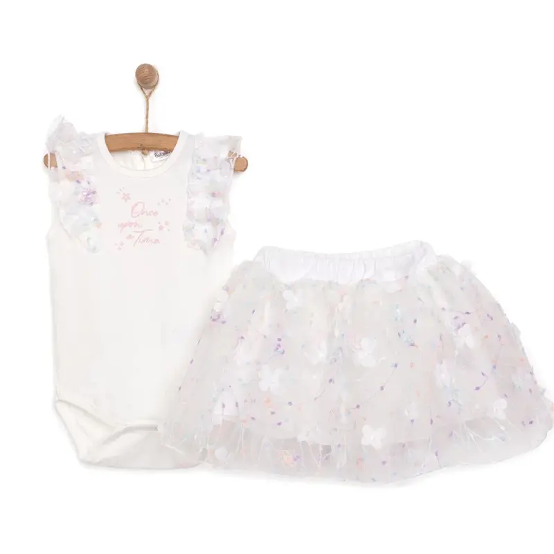Bebetto Cute Fairy Girl Blouse - Skirt - Ecru 1