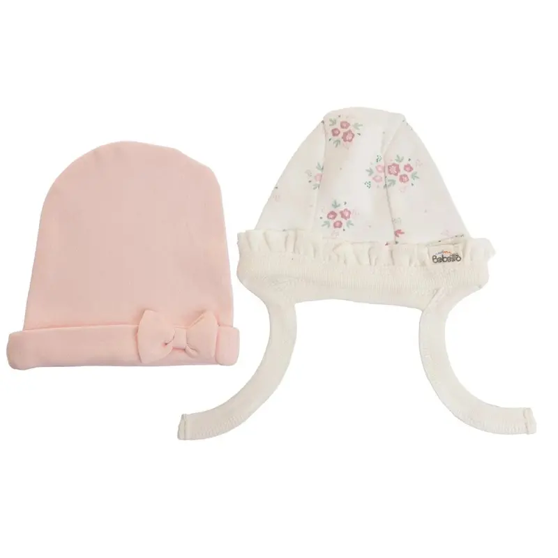 Bebetto Flowers Girl Hat - Salmon 1