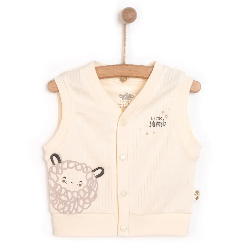 Bebetto Newborn Baby Girl Cardigan - Ecru 1