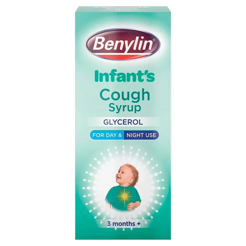 Benylin Infant's Cough Syrup Apple Flavour 3+ Months 125Ml 1