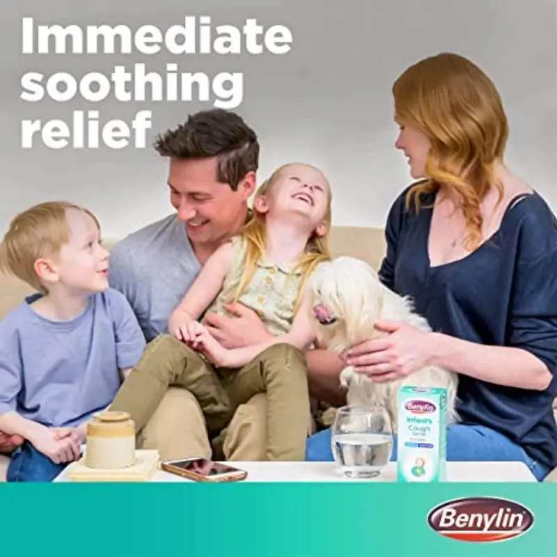 Benylin Infant's Cough Syrup Apple Flavour 3+ Months 125Ml 2
