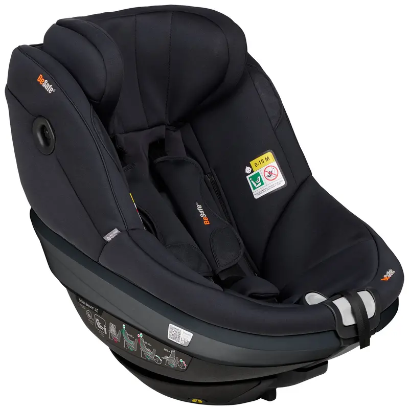 Besafe Beyond 2 360 Car Seat & Base In Black Soft Breeze 1
