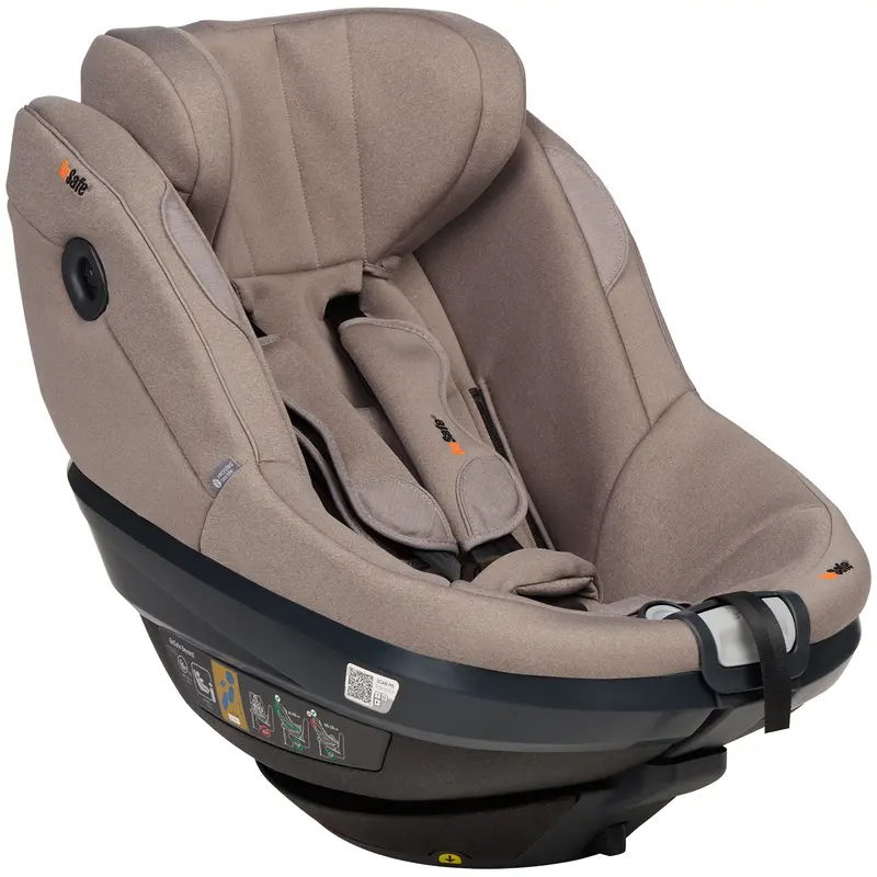 Besafe Beyond 2 Rear Facing Car Seat In Dark Sand Soft Breeze 1