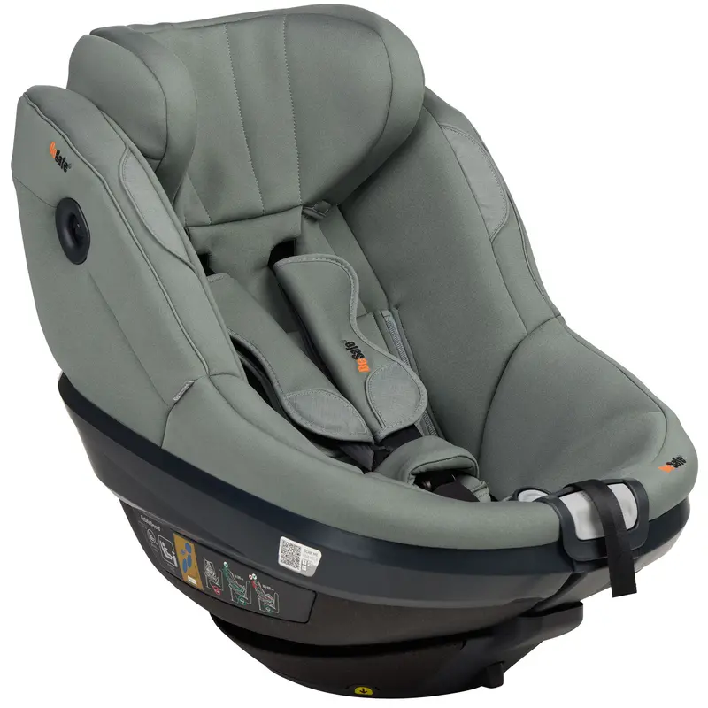 Besafe Beyond 2 Rear Facing Car Seat In Meadow Green Soft Breeze 1