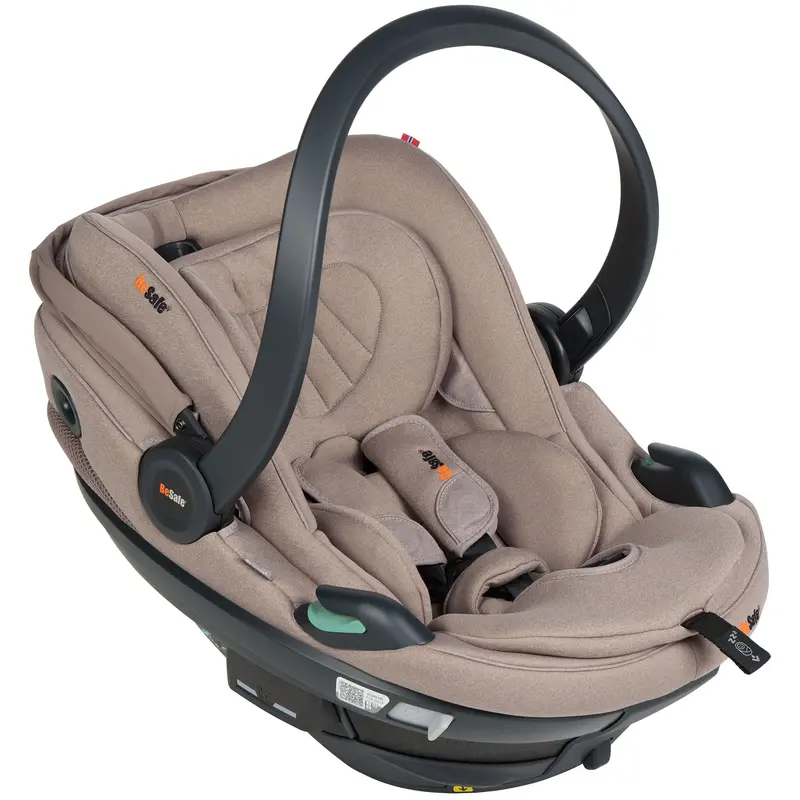 Besafe Go Beyond 2 Car Seat In Dark Sand Soft Breeze 1