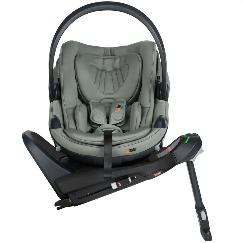 Besafe Go Beyond 2 Car Seat In Meadow Green Soft Breeze 2