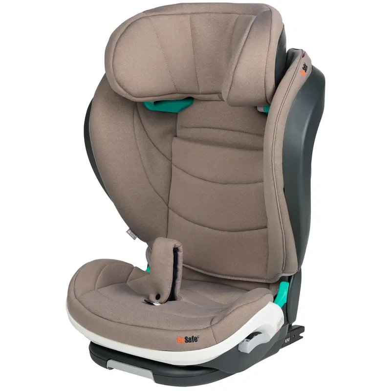 Besafe Izi Flex Fix 2 I-Size Car Seat In Dark Sand Soft Breeze 1