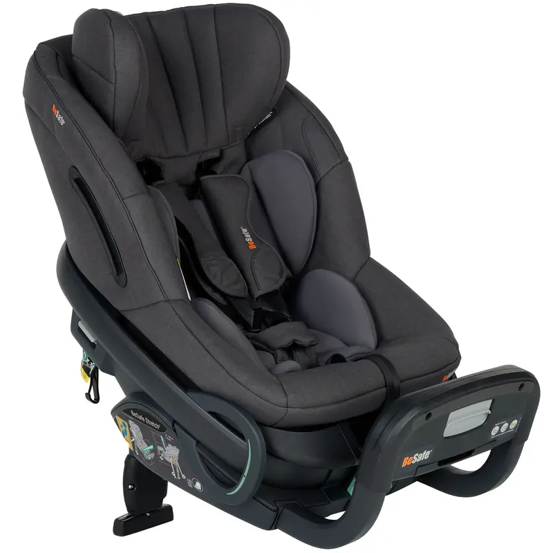 Besafe Stretch 2 Car Seat In Dark Grey Melange 1