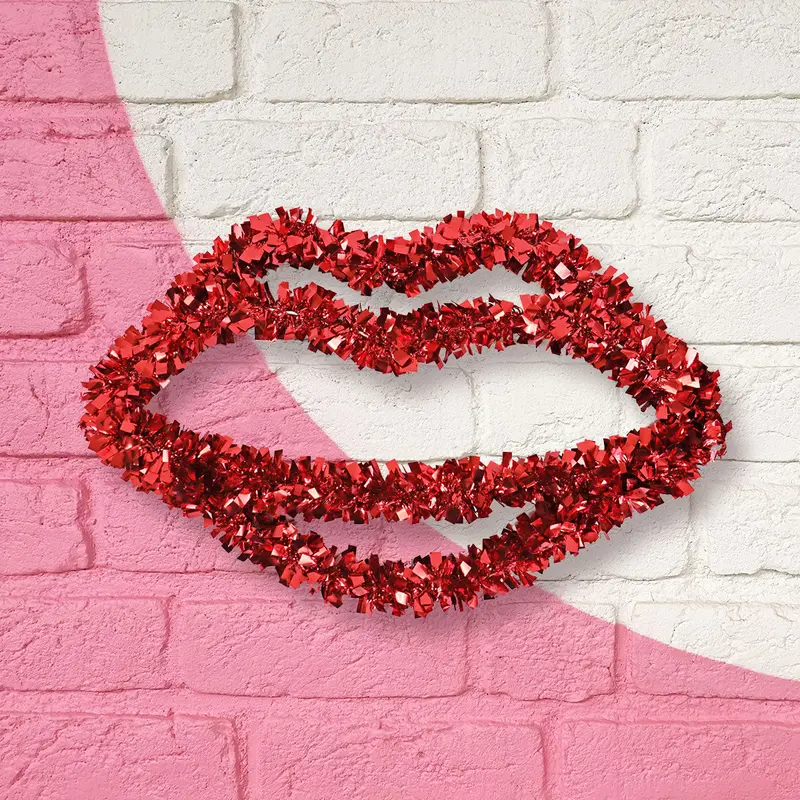 Beso De Escarcha Color Rojo 1