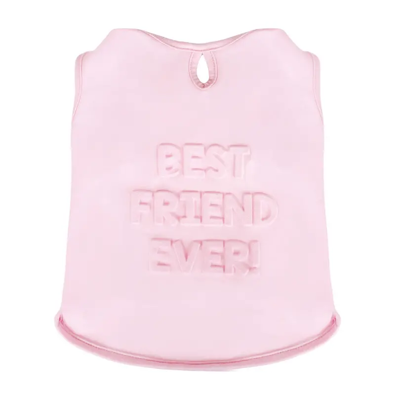"Best Friend Ever!" Ropa Para Mascota, Color Rosa 3
