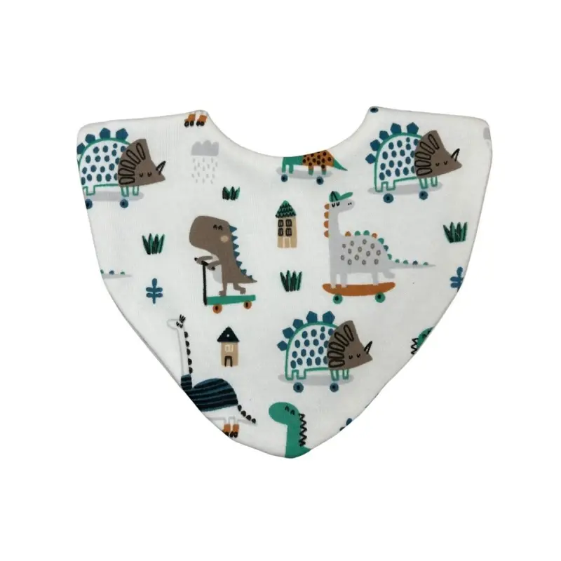 Bibbilyboo Waterproof Dribble Bib Pack Of 3 - Dino 2