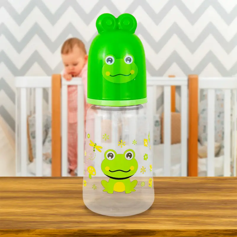 Biberón Con Diseño De Rana Para Bebé, 125Ml 1