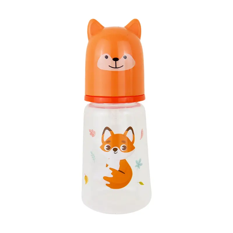Biberón Con Diseño De Zorrito Para Bebé, 125Ml 2
