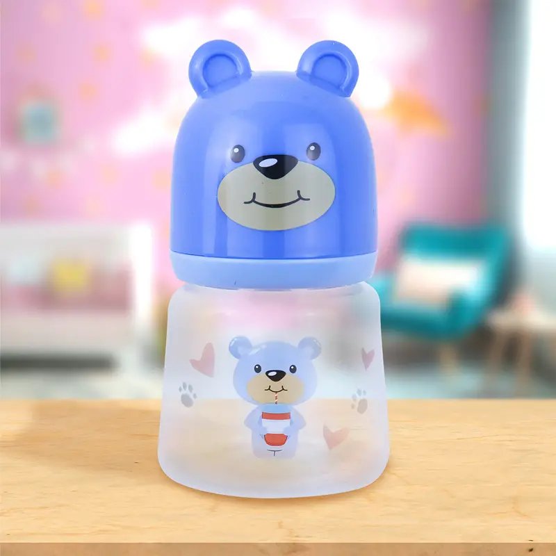 Biberón Cuello Ancho Con Diseño De Oso, 125Ml 1
