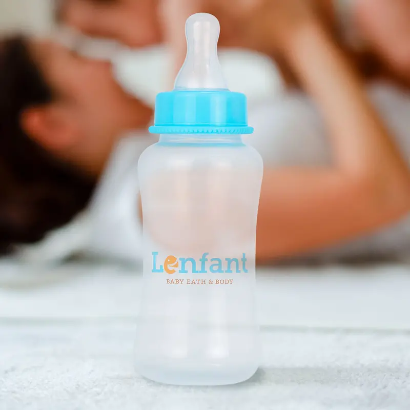 Biberón L'enfant, Color Azul, 280 Ml 2