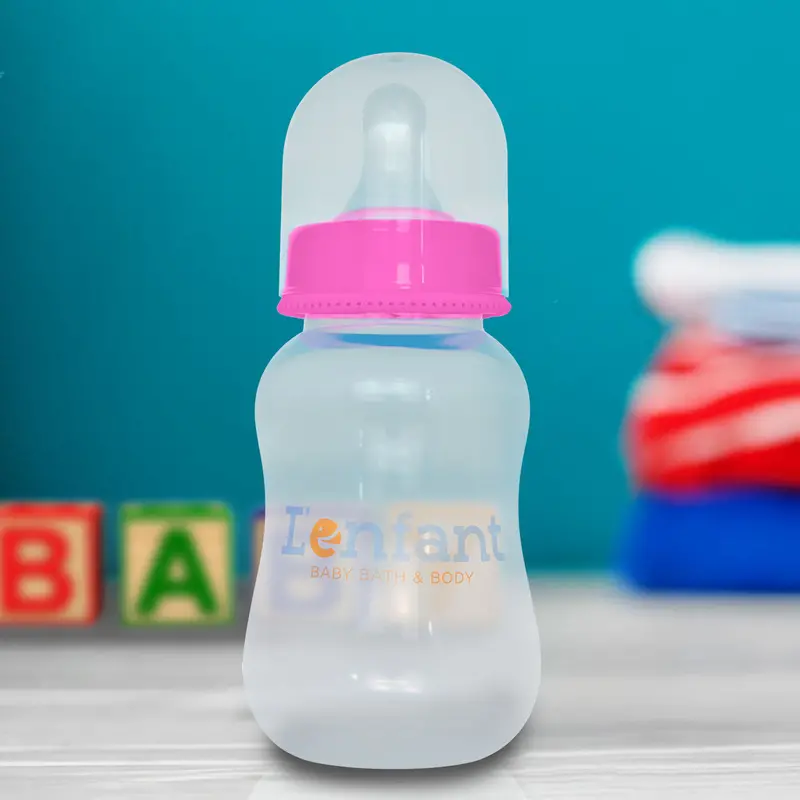 Biberón L'enfant, Color Rosa, 150 Ml 1