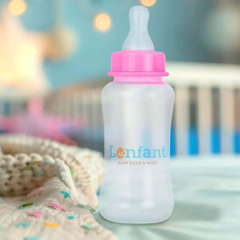 Biberón L'enfant, Color Rosa, 280 Ml 1