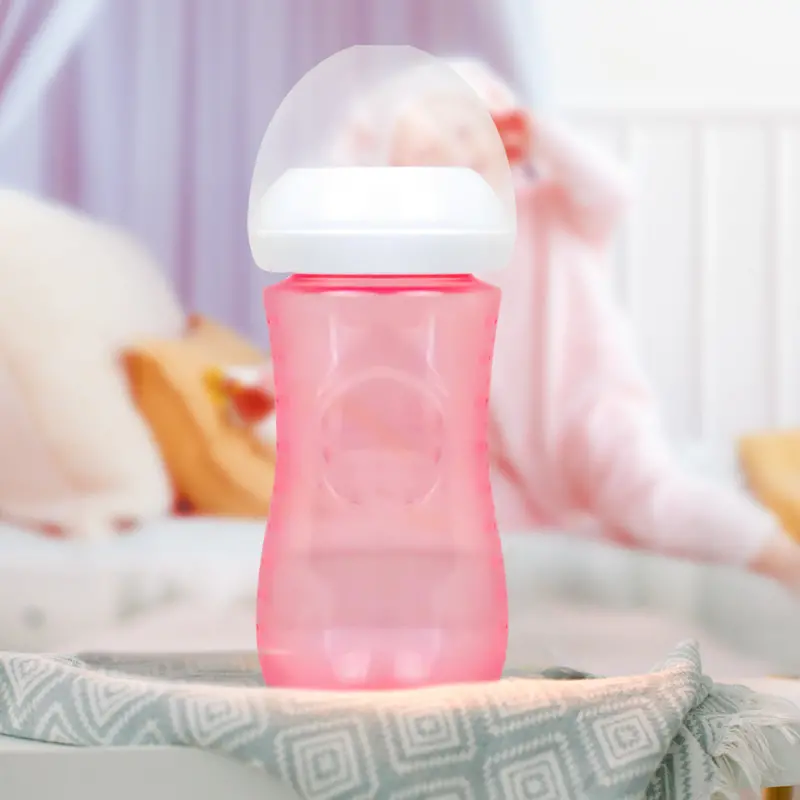 Biberón L'enfant, Color Rosa, 330 Ml 1