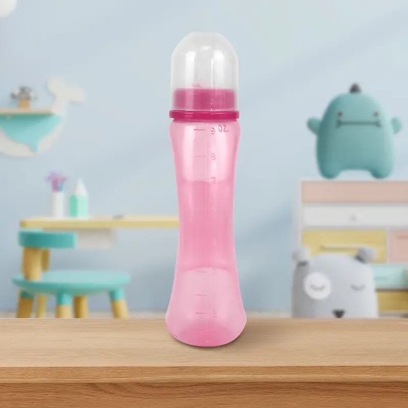 Biberón Nuby Loop Con Tecnología Anticólicos, Color Rosa 2