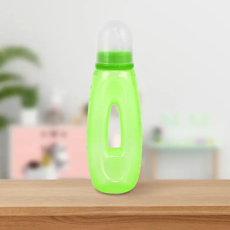 Biberón Nuby Loop Con Tecnología Anticólicos, Color Verde 1