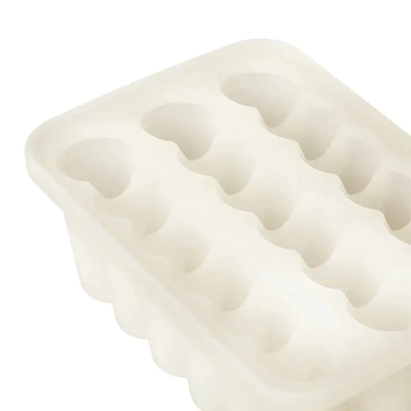 Bibs Baby Food Freezer Tray - Ivory 2