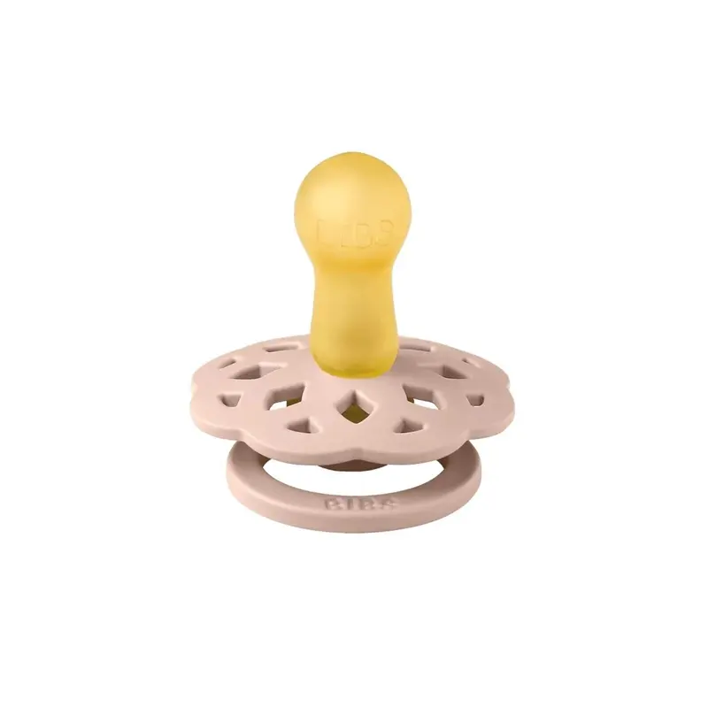 Bibs Boheme Latex Soothers 6+ Months Pack Of 2 - Woodchuck & Blush 2