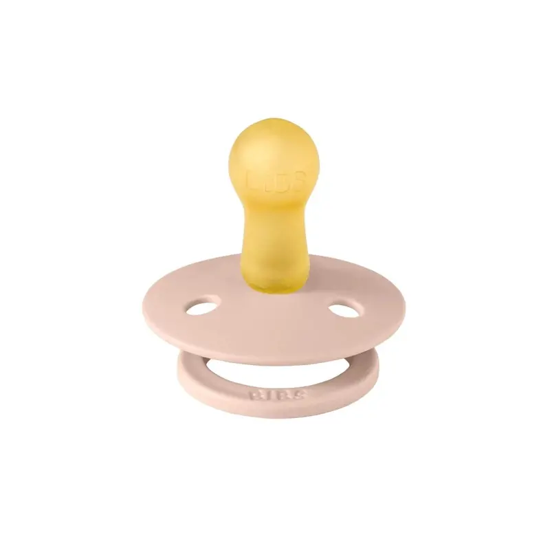 Bibs Colour Latex Soothers 6+ Months Pack Of 2 - Vanilla & Blush 2