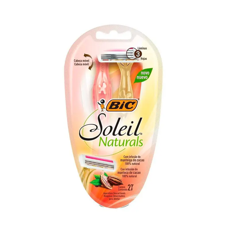Bic, Rasurador Desechable Para Mujer, 2 Pzas 1