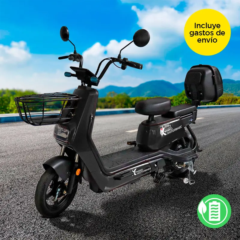 Bicicleta Eléctrica Kiwo Color Negro 2023 1