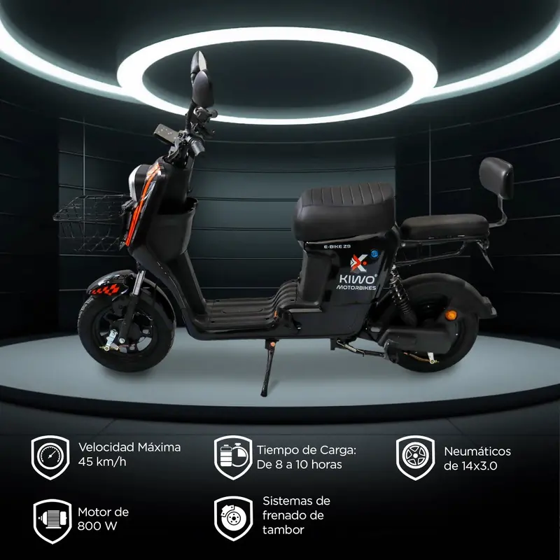 Bicicleta Eléctrica Kiwo Z9 2