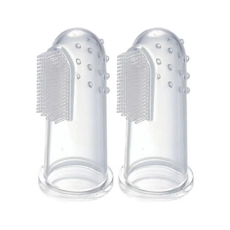 Bickiepegs Finger Toothbrush And Gum Massager From Birth Pack Of 2 1