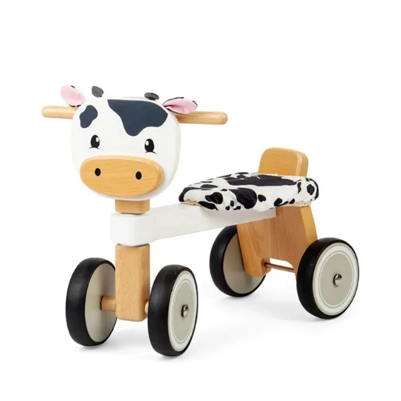Bigjigs Toys Kids Ride On With Cow 1
