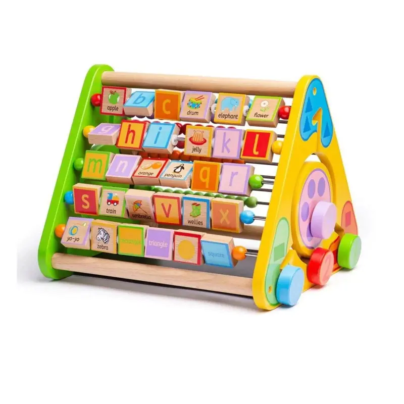 Bigjigs Toys Triangular Activity Centre 1