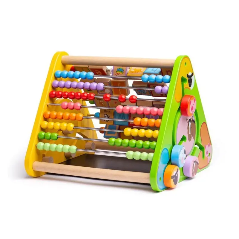 Bigjigs Toys Triangular Activity Centre 2