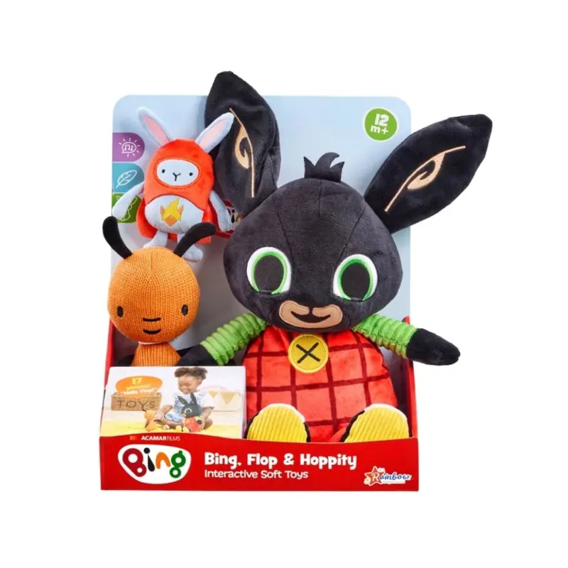 Bing Flop & Hoppity Interactive Soft Toys 2