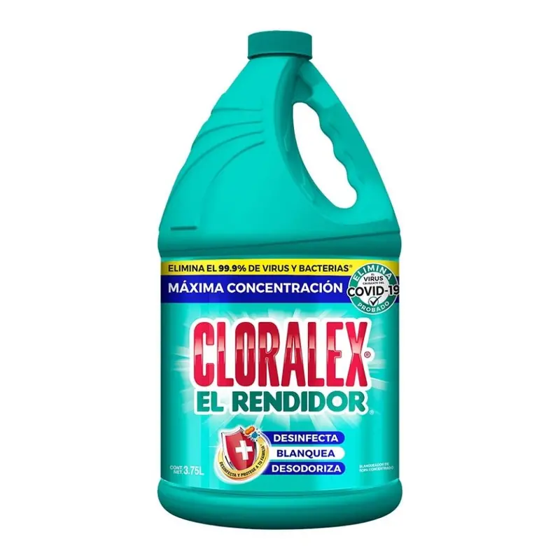 Blanqueador Desinfectante Cloralex, 3.75 L 1